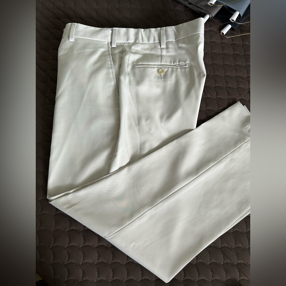 Jos. A. Bank Cream Dress Pants for Men